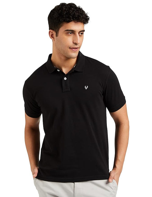 Allen Solly Men's Cotton Regular Fit Polo T-Shirt