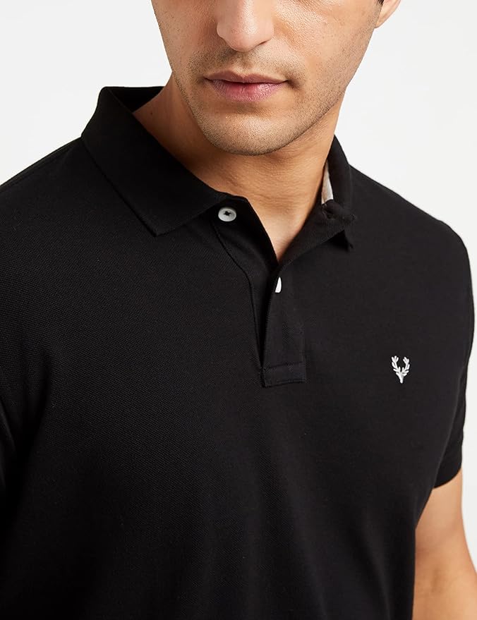 Allen Solly Men's Cotton Regular Fit Polo T-Shirt