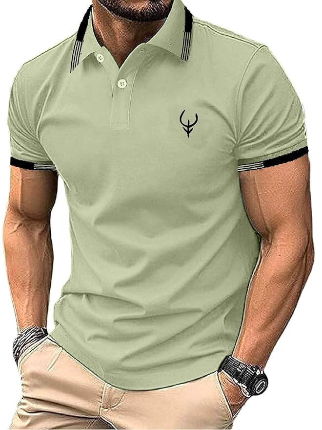 Lymio Polo T Shirt for Men || Men Casual T-Shirt || Available in Combo Packs