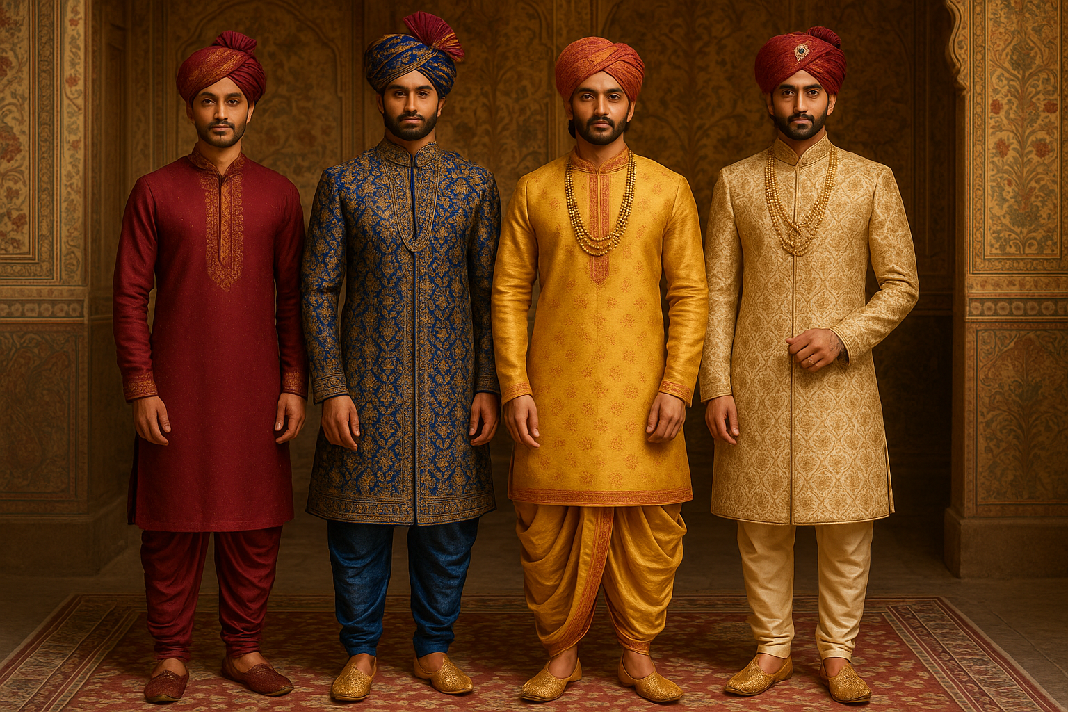 传统印度男士服装